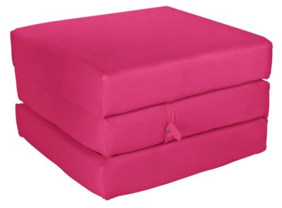 ColourMatch - Single Mattress Cube - Funky Fuchsia